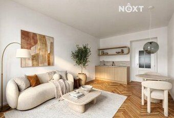 Ev.č. 01762 Designový byt 2+kk s balkonem 12 m² a garážovým 