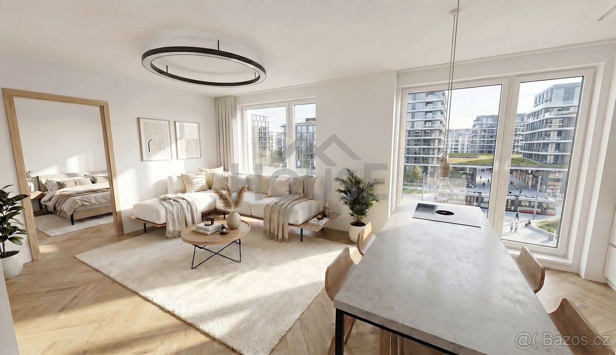 Ev.č. 01762 Designový byt 2+kk s balkonem 12 m² a garážovým 
