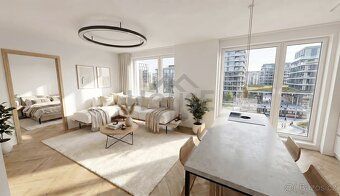 Ev.č. 01762 Designový byt 2+kk s balkonem 12 m² a garážovým 