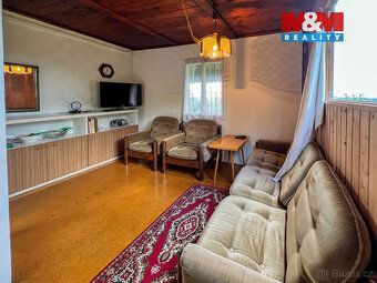 Nabízíme k prodeji zahradu o výměře 1 592 m² s rekreační cha