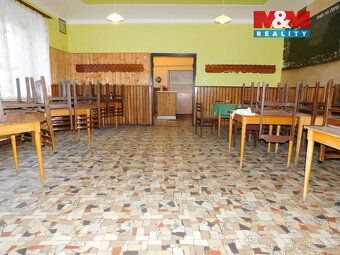 Nabízíme k dlouhodobému pronájmu prostory bývalé restaurace 