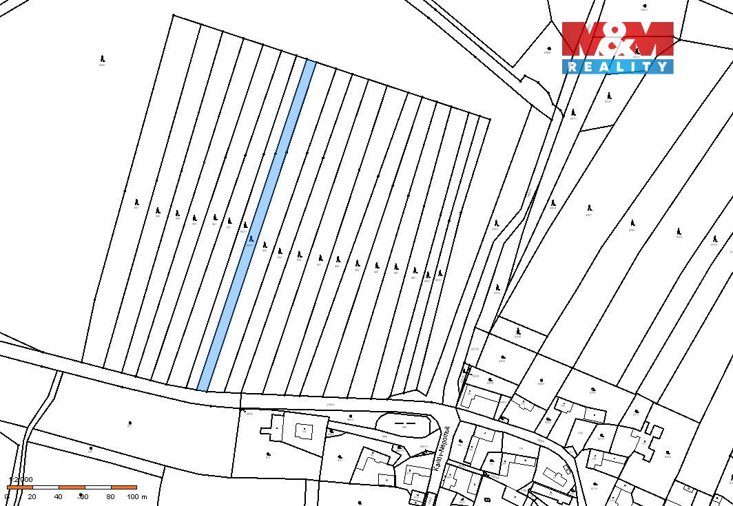 Prodej lesního pozemku o výměře 2085 m2. Jedná se o jedno čí