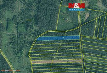 Prodej lesního pozemku o výměře 5161 m2. Jedná se o jedno čí