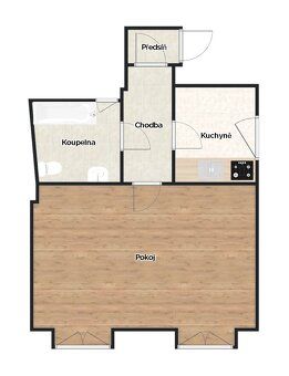 Pronájem bytu 1+1, 39 m², Mělník
Nabízím k pronájmu byt 1+1 