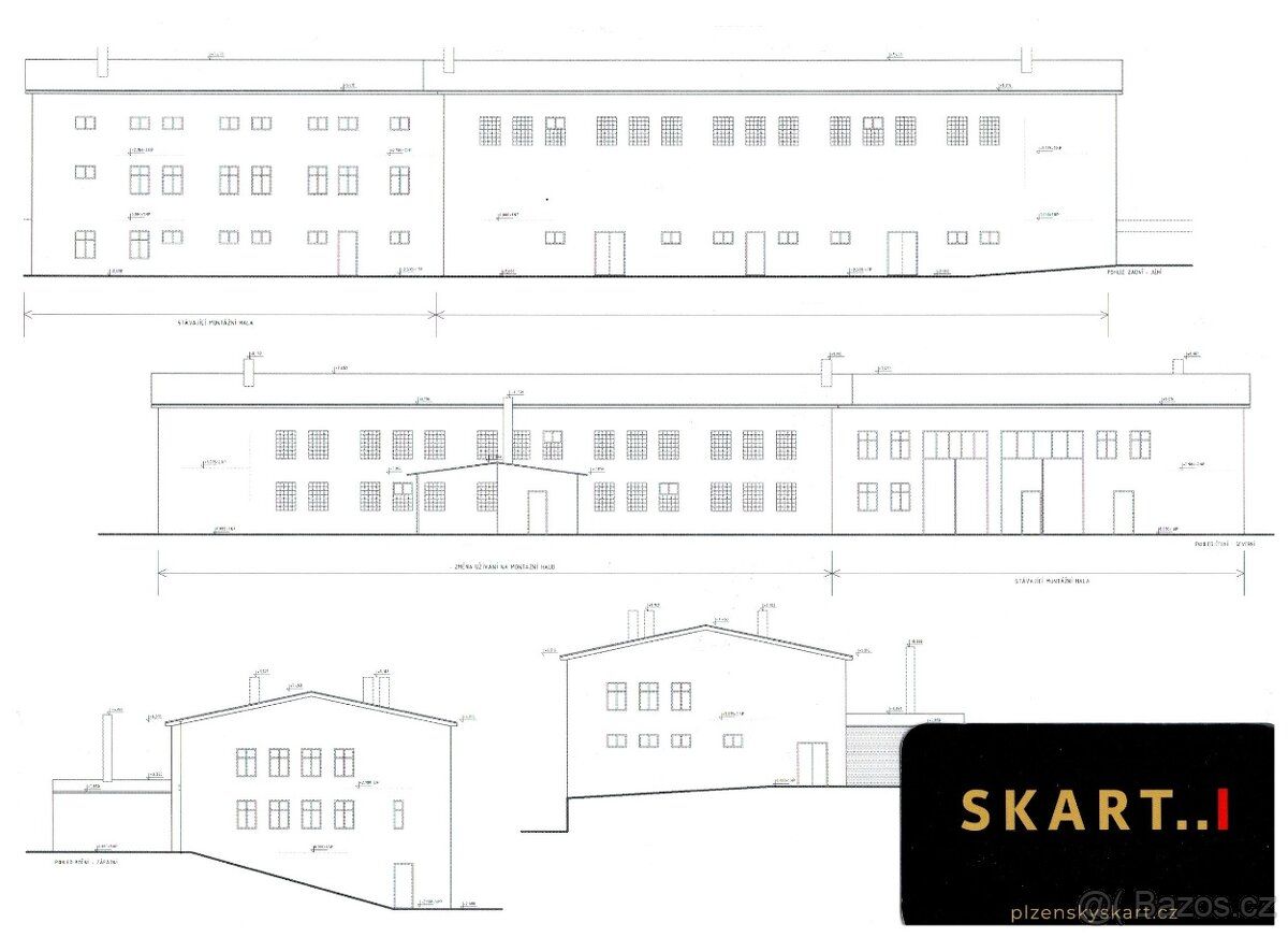 Nabízíme k pronájmu skladovací halu o celkové ploše 600 m²+ 