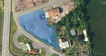Prodáme stavební pozemek o velikosti 1177 m2 v obci Bílý pot
