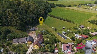 Prodáme stavební pozemek o velikosti 1177 m2 v obci Bílý pot