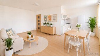 Pronájem světlého bytu 1+1, 40 m² – Králův Dvůr u Berouna, b
