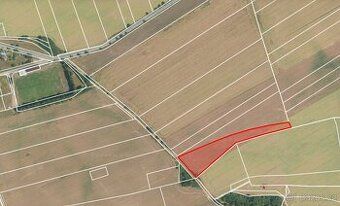 Nabízím k prodeji pozemek-ornou půdu o rozloze 7 069 m2 u ob