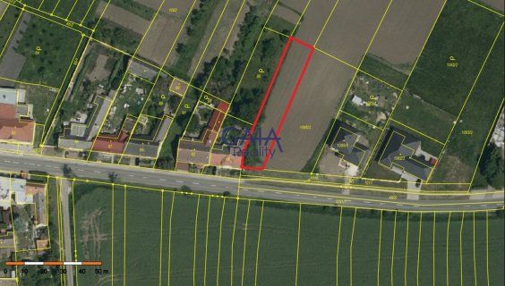 Nabízíme k prodeji stavební pozemek o výměře 905 m² v obci Ž