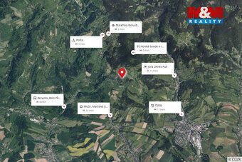 Nabízíme k prodeji pozemky v obci Benecko v Krkonoších části