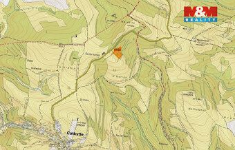 Prodej pozemku o výměře 7064 m2 v katastru obce Cotkytle. Je