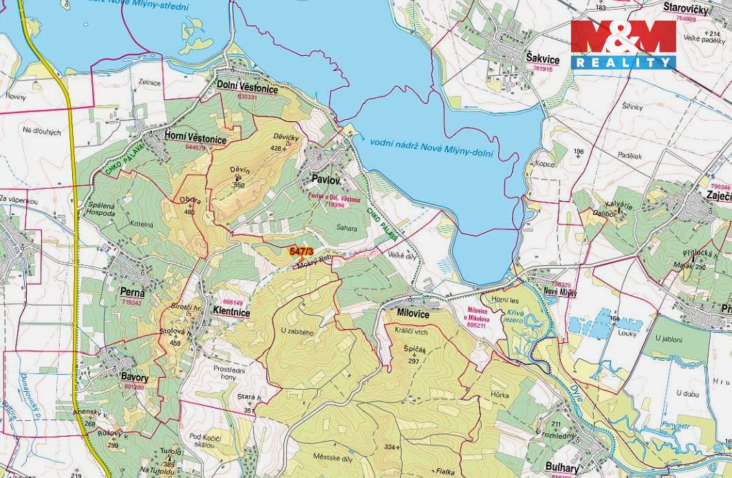 Prodej pozemku o celkové výměře 1260 m2 v katastru obce Klen