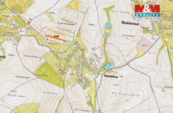 Prodej pozemku o výměře 616 m2 v katastru obce Stavěšice. Je