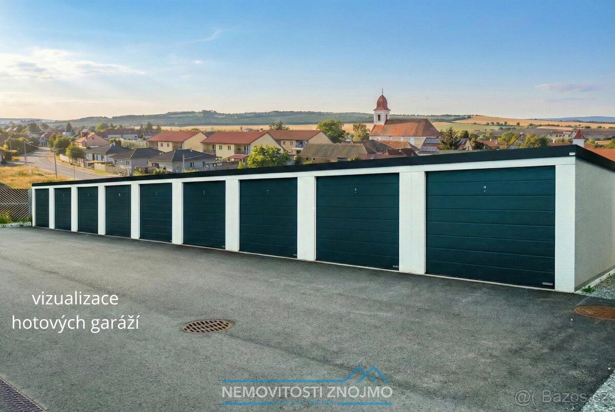 K prodeji nabízíme novostavbu betonových dvojgaráží o veliko