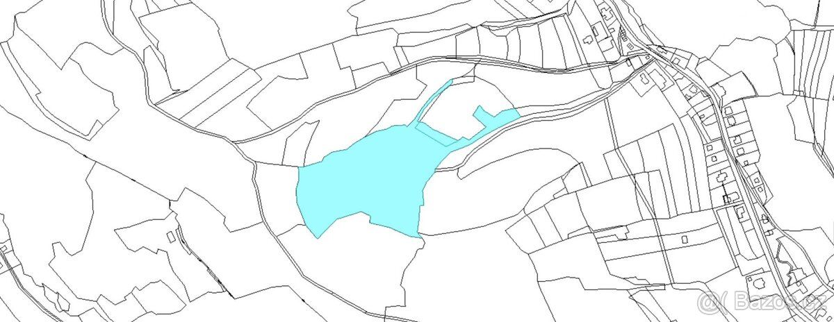 Nabízíme k prodeji lesní pozemek o CP 38165 m2, v katastráln