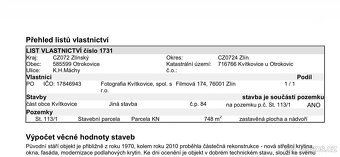 Popis viz foto Nemovitost v udrzovanem a dobrem stavu. Kombi