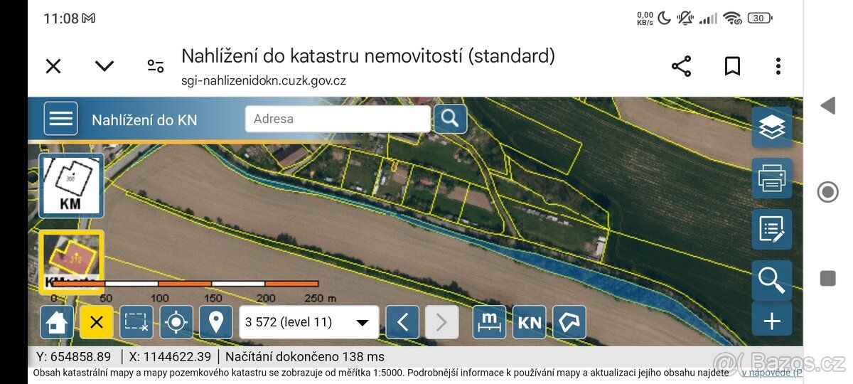 Nabízím k prodeji atraktivní pozemek o výměře 4 173 m², kter
