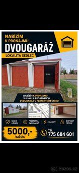 Garáž je po rekonstrukci s 220V,380V 5x6m