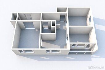 Ev.č. 01293 Nabízím k dlouhodobému pronájmu byt 3+1 s lodžií
