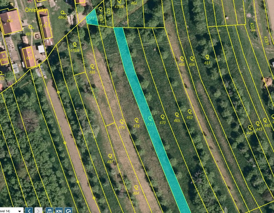 Prodám pozemky (vedeno jako ovocný sad + trvalý travní poros