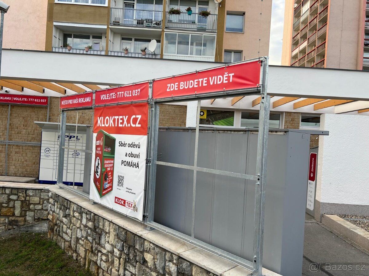 Pronajmu reklamni plochu u Luny - na adrese Jiraskova 5959 C