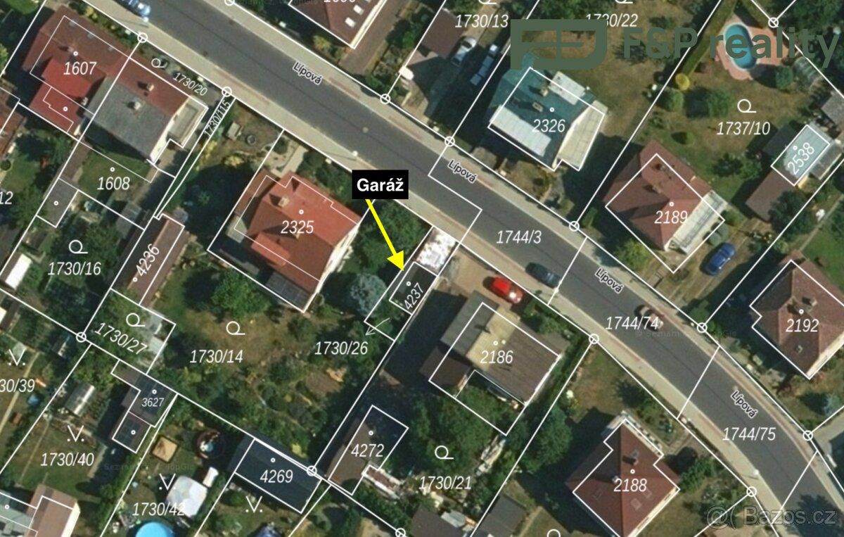 Prodej zděné garáže o 18m2. Do garáže je zavedena elektřina 