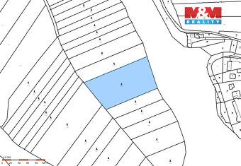 Prodej lesního pozemku o výměře 11302 m2. Jedná se o jeden p