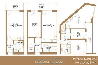 K prodeji nabízíme novostavbu bytu 1+kk o výměře 27m2, s pro