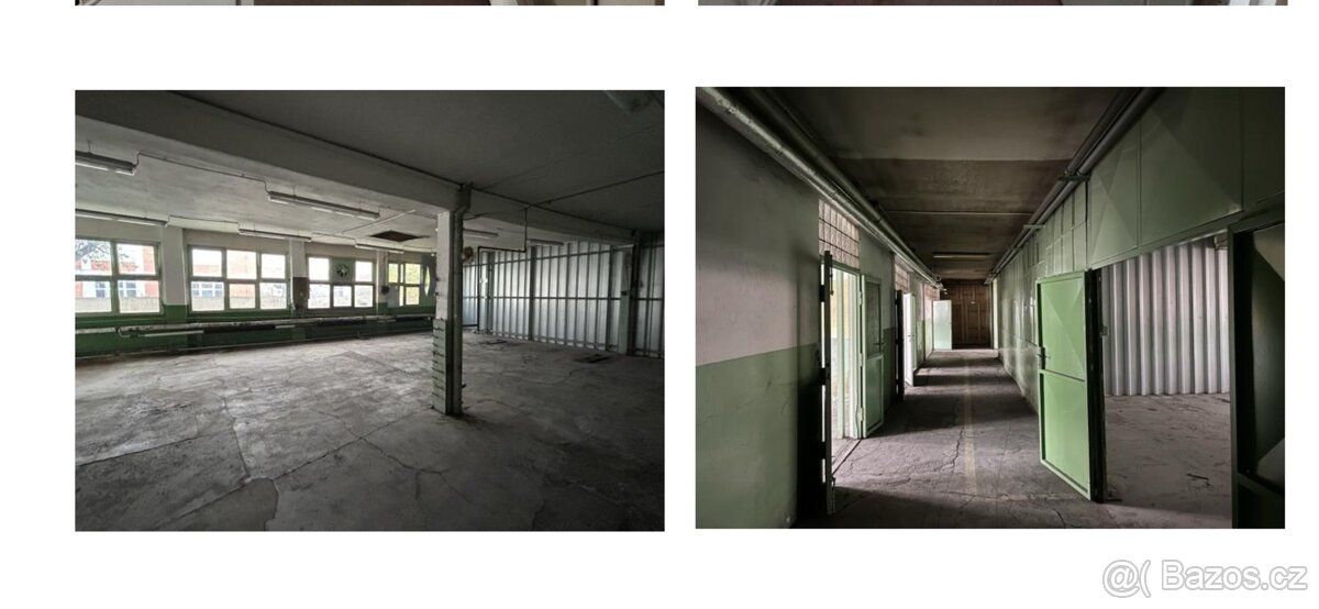 Prostory v budove 68. Areal Svit. Velikost od 15m2 do 100 m2