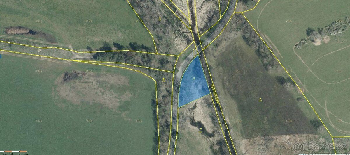 Nabízím k prodeji pozemek v k.ú. Hošťka, p.č. 4724 (2000 m²,