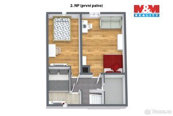 Nabízíme k prodeji dvoupodlažní rodinný dům o dispozici 4+kk