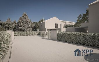 Stavební pozemek 598 m², ulice Jordánská – výhled na staré m