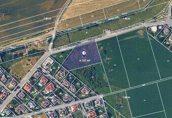 Pozemek 1059 m2 s projektem domu 4+kk o podlahové ploše 160 