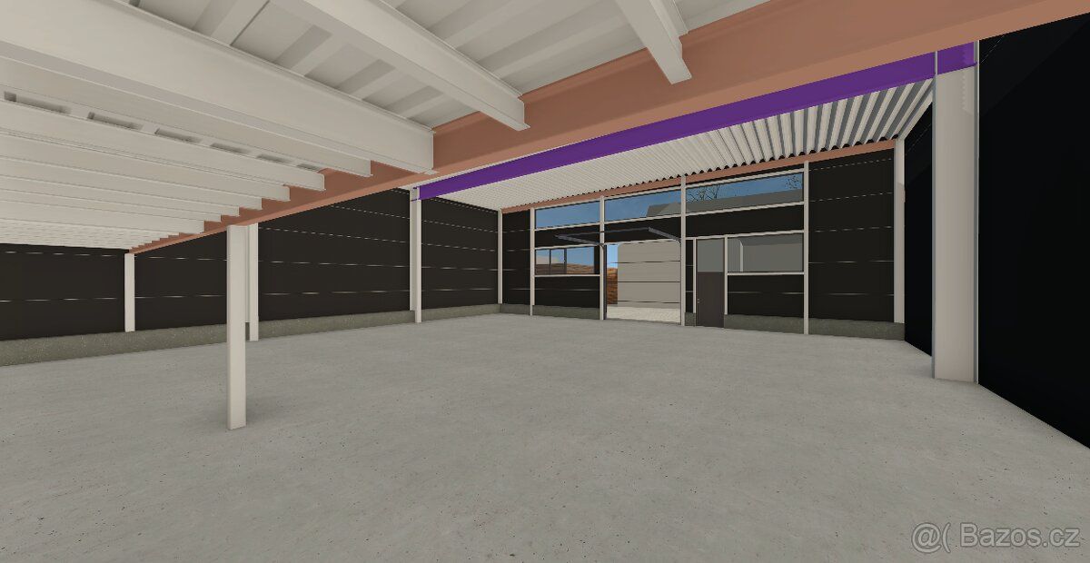 Nabízíme k pronájmu skladovací prostor o velikosti 290 m2 v 