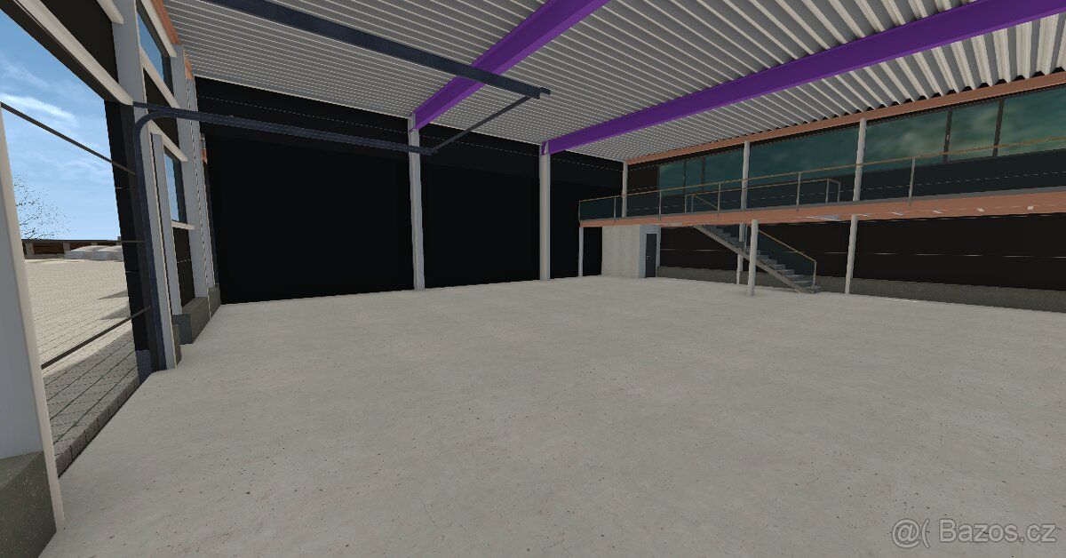 Nabízíme k pronájmu skladovací prostor o velikosti 290 m2 v 