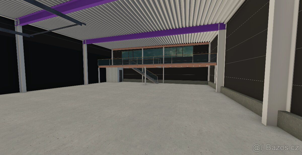Nabízíme k pronájmu skladovací prostor o velikosti 290 m2 v 