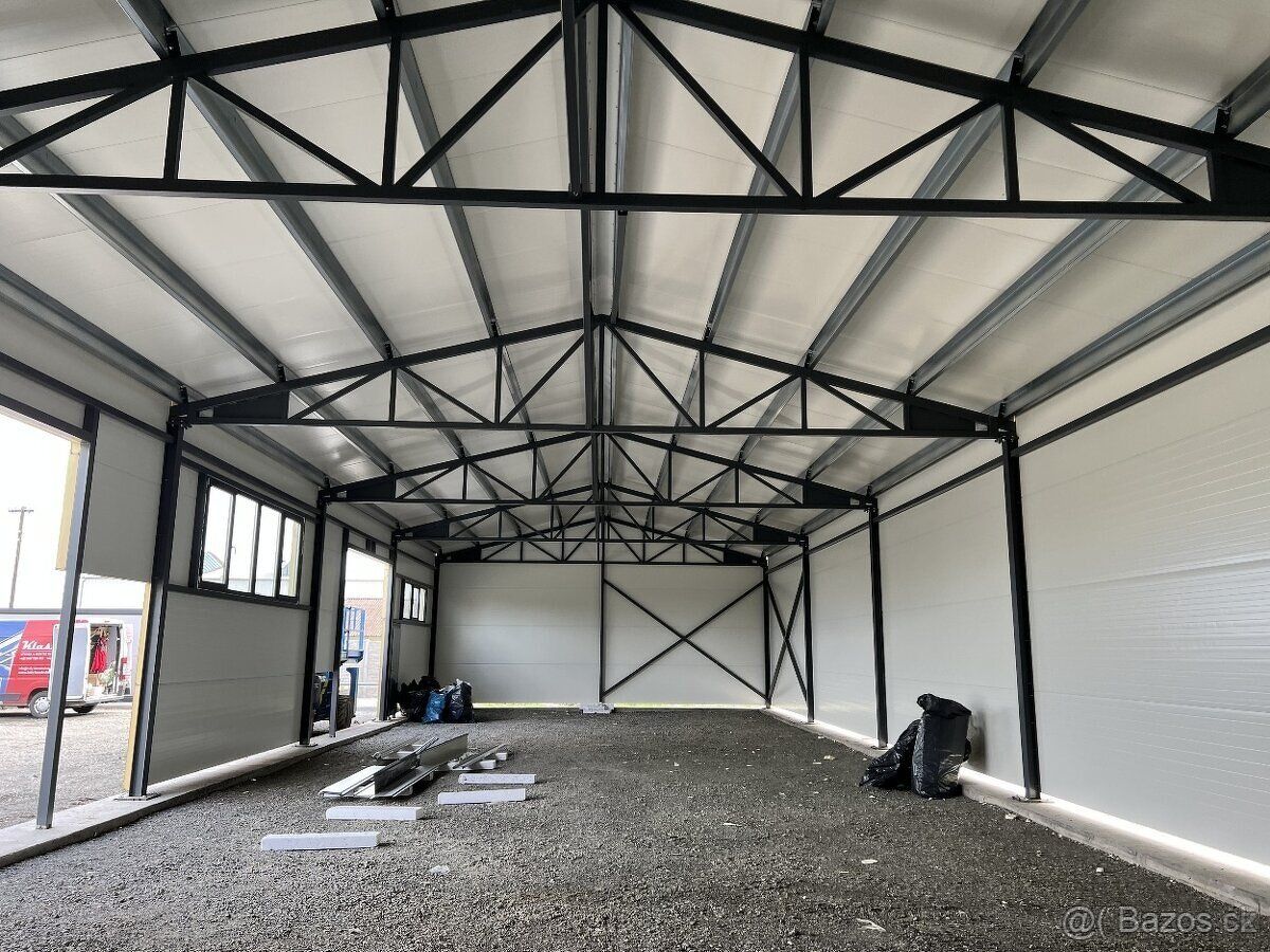 🔩 NA PRODEJ – NOVÁ OCELOVÁ HALA / MONTOVANÁ HALA 🔩 📐 Rozměry