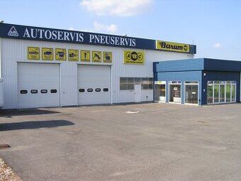 Pronajmu část autoservisu včetně vybavení, skladové prostory