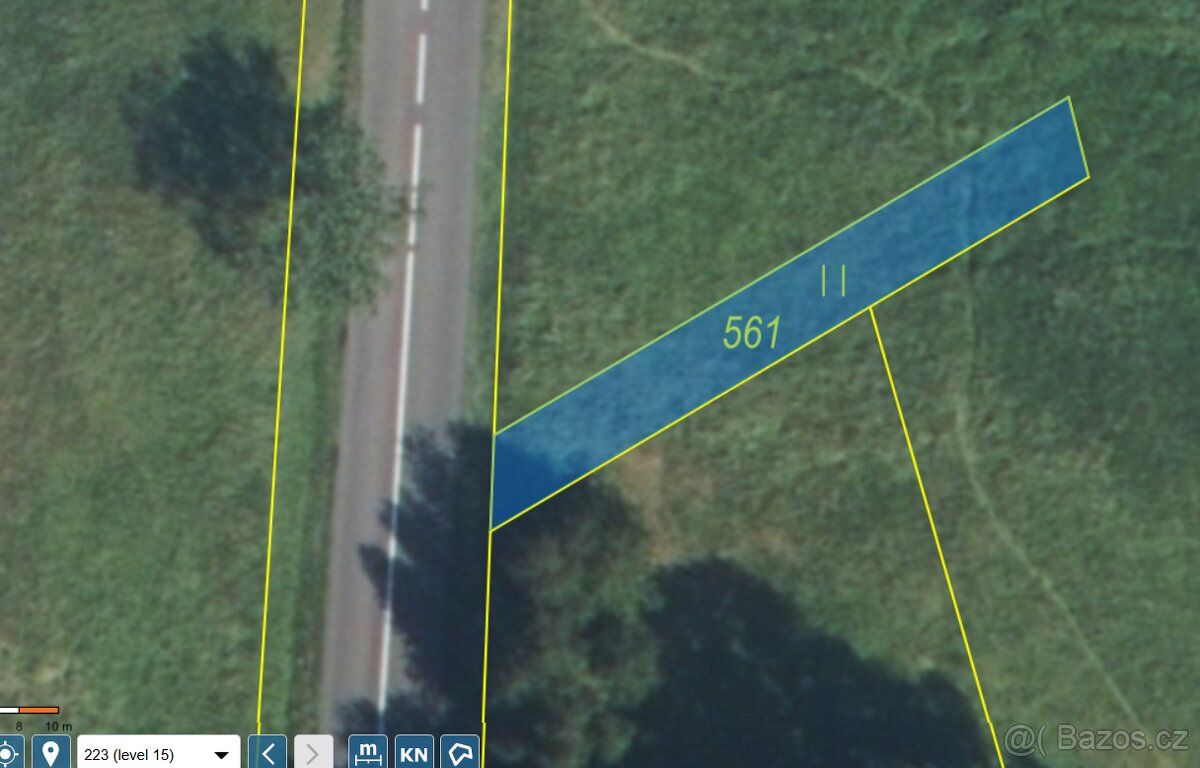 Pěkný pozemek, parcelní číslo je 561, kat. území Trnobrany. 