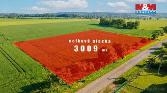 Popis: Nabízíme k prodeji stavební pozemek o výměře 3 009 m²