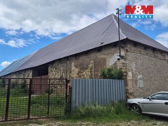 K pronájmu prostorná stodola o výměře 350 m2, která se nachá
