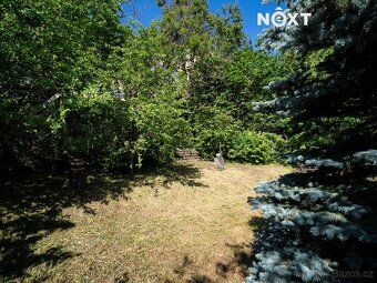 Prodej zahrady 367 m² se zděnou chatou s číslem evidenčním v