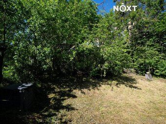 Prodej zahrady 367 m² se zděnou chatou s číslem evidenčním v