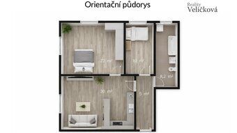 Nabízíme k prodeji krásný podkrovní byt o výměře 80,1 m² vče