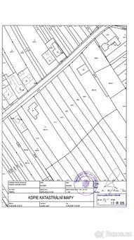 Stavebni pozemek 1 208m2 k okamzitemu prodeji v obci Zdounky