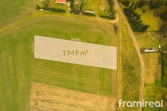 Nabízím k prodeji pozemek 1000 m2. Sítě do 50 m od pozemku. 