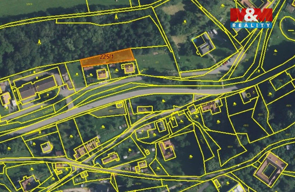 Prodej louky o výměře 649 m² v k.ú. Trstěnice u Litomyšle. P