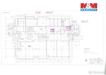 Nabízíme pronájem komerčního prostoru o velikosti 12 m², umí