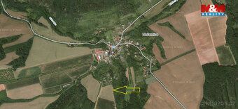 Prodej orné půdy o rozloze 4242 m2 v okrajové části obce Neč